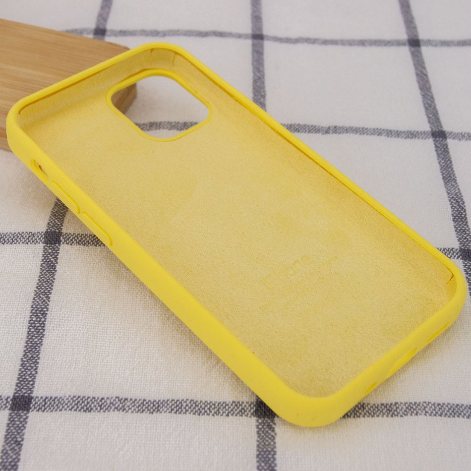 Чохол для iPhone 13 Pro OEM- Silicone Case (Yellow)