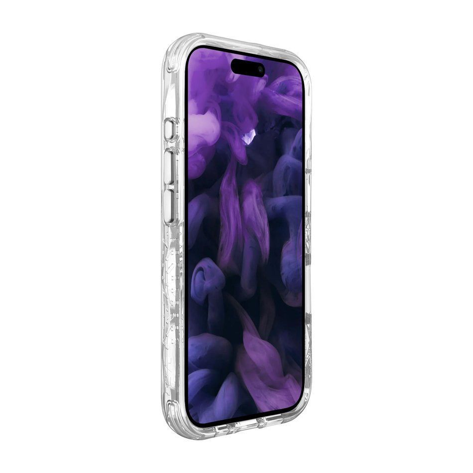 Чехол для iPhone 16 Pro LAUT CRYSTAL MATTER з MagSafe, Прозорий (L_IP24B_CM_UC)