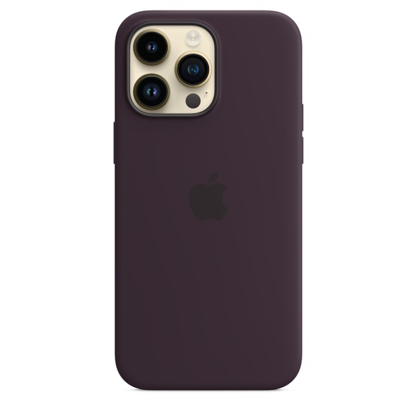 Чехол для iPhone 14 Pro Max OEM+ Silicone Case wih MagSafe (Elderberry)