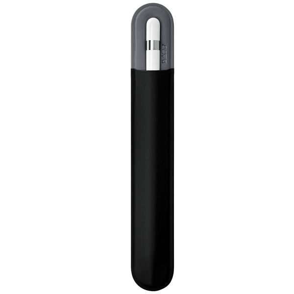 Чехол LAUT для Apple Pencil с 3М клеем, PU кожа, черный (L_APC_BK)