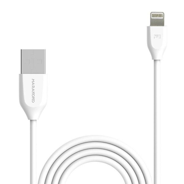 USB шнур Marakoko Charge Cable Type-C 1m White (008986)