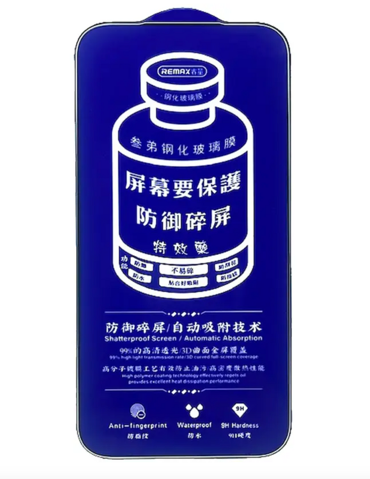 Защитное стекло для Apple iPhone 15 Pro Remax 3D (GL-27)
