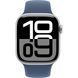 Apple Watch Series 10 GPS + Cellular 42mm Silver Alu. Case w. Denim Sport Band - M/L (MWX43)