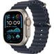 Apple Watch Ultra 2 GPS + Cellular 49mm Natural Titanium Case w. Navy Ocean Band (MX4D3)