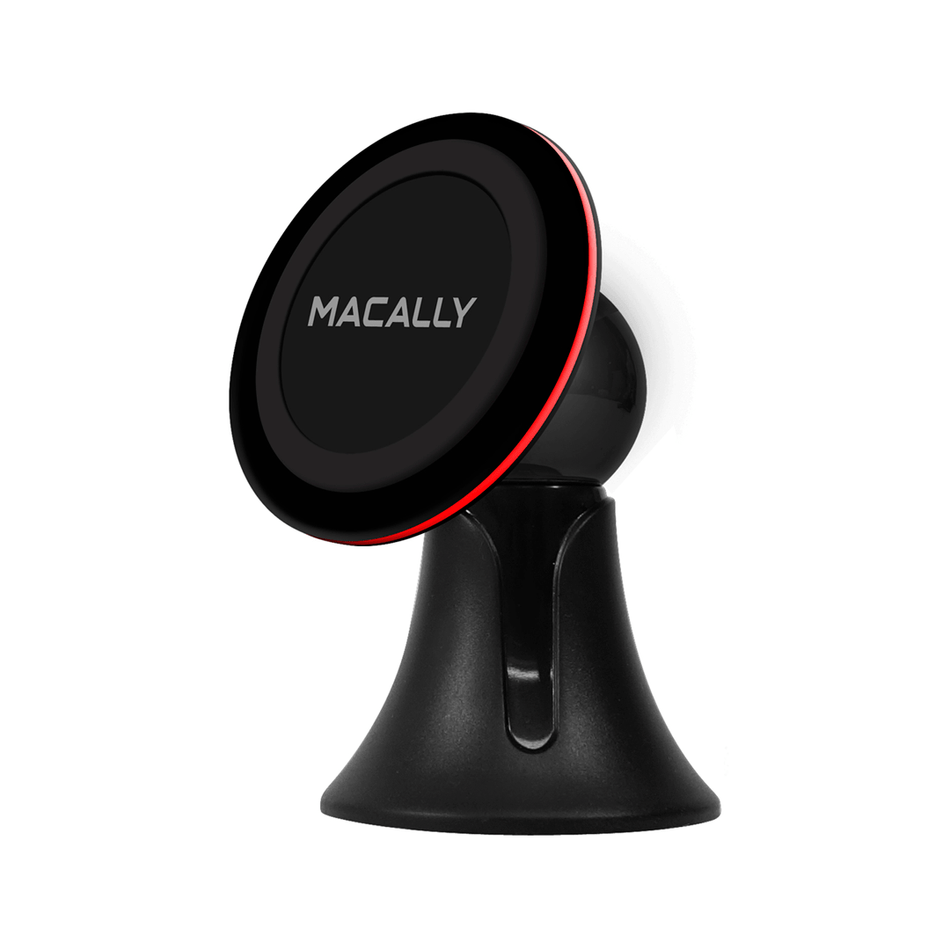 Автотримач Macally магнітний для смартфонів Black (MDASHMAG) Gray Black (200475)
