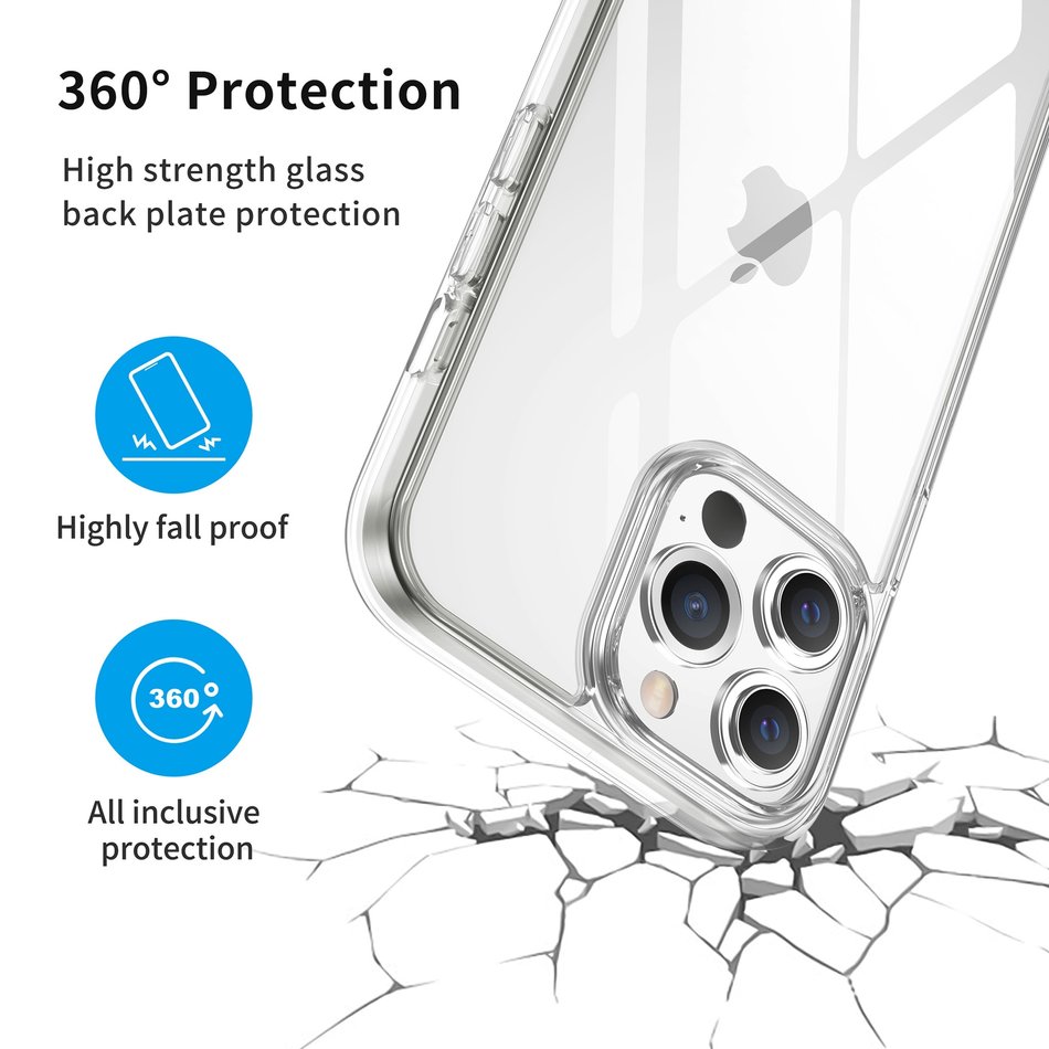 Чохол для iPhone 14 Mutural Xingyao series TPU + PC Case (Transparent)