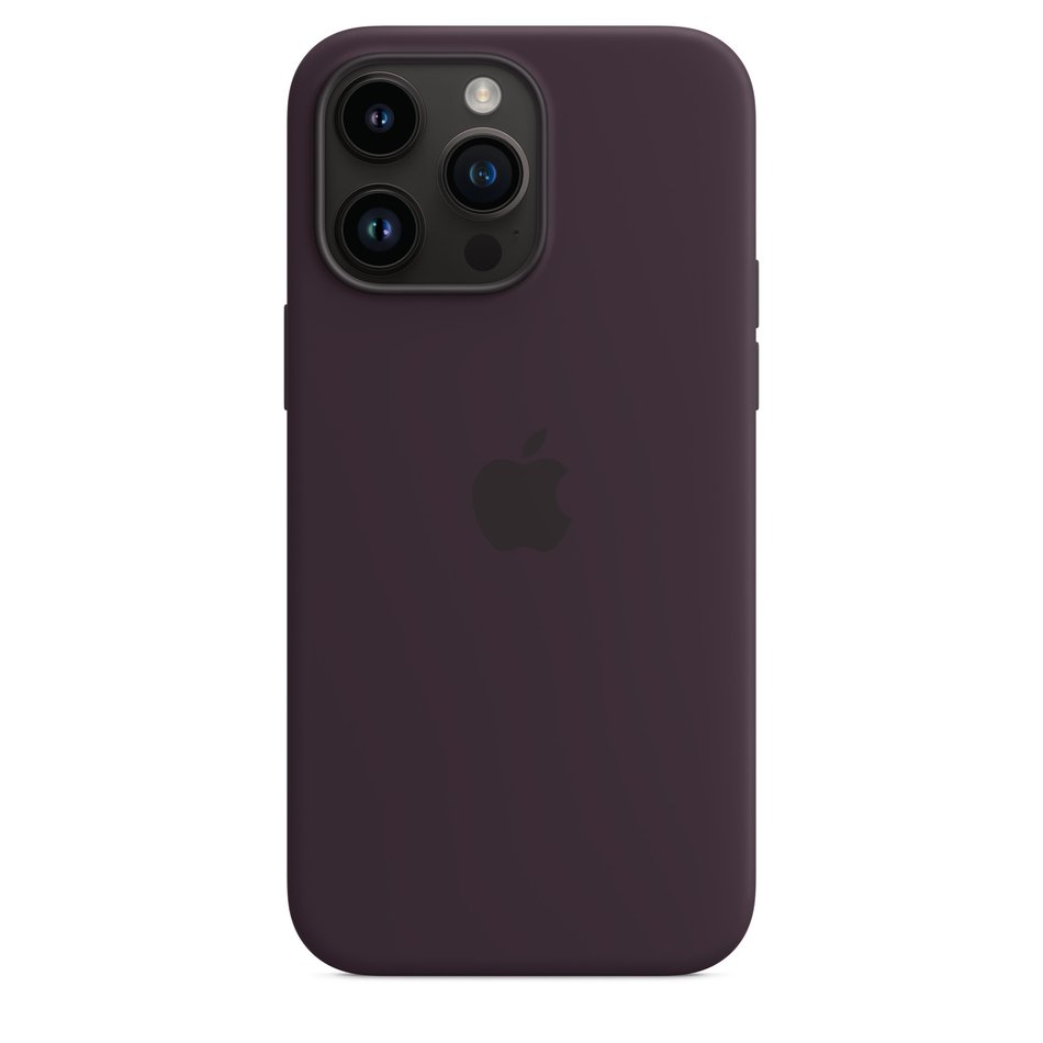 Чохол для iPhone 14 Pro Max OEM+ Silicone Case wih MagSafe (Elderberry)