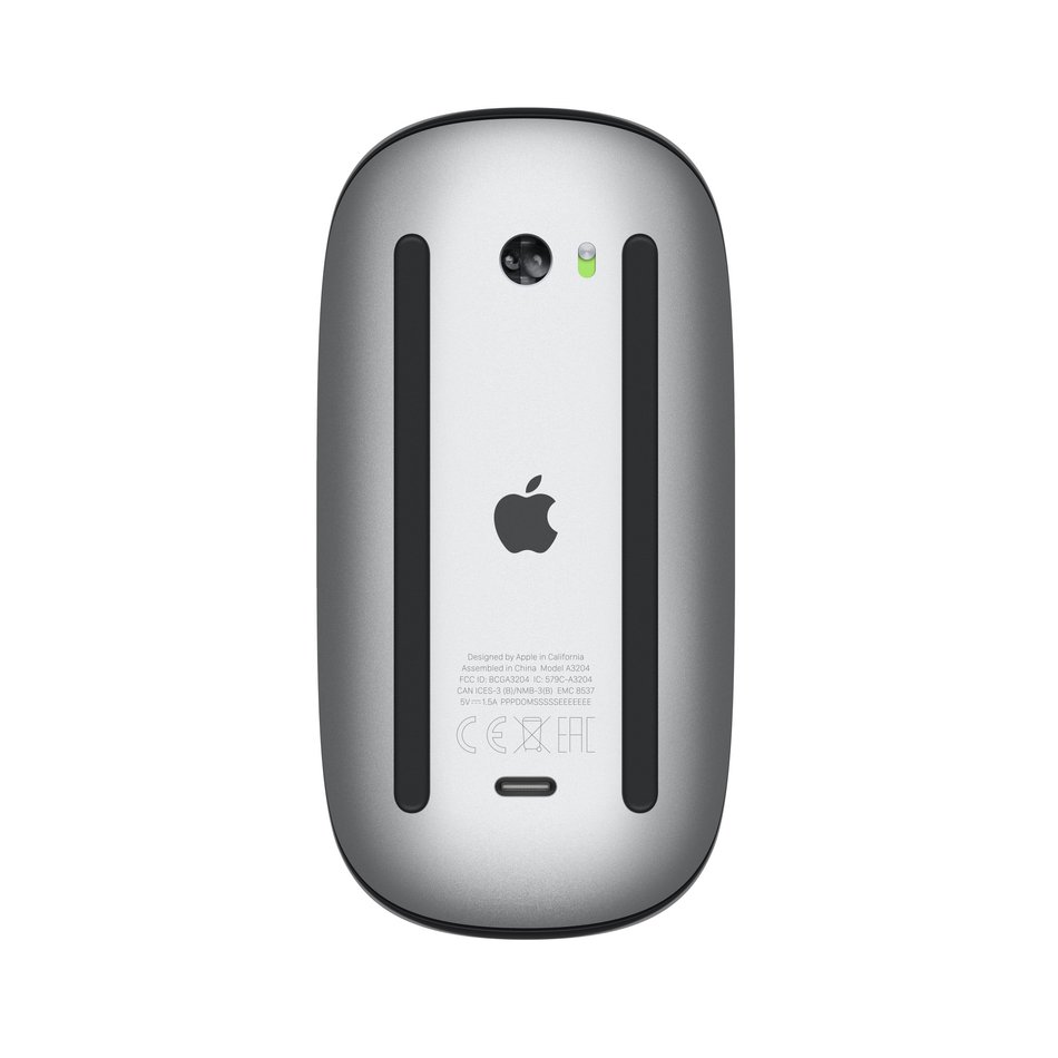 Миша Apple Magic Mouse USB-C Black Multi-Touch Surface (MXK63)