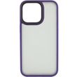 Чохол для iPhone 15 Pro Metal Buttons (Dark Violet)