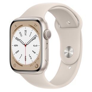 Б/У Apple Watch Series 8 GPS 45mm Starlight Aluminum Case with Starlight Sp. Band