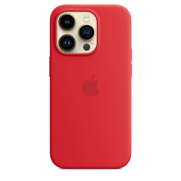 Чохол для iPhone 14 Pro OEM+ Silicone Case wih MagSafe (Red)