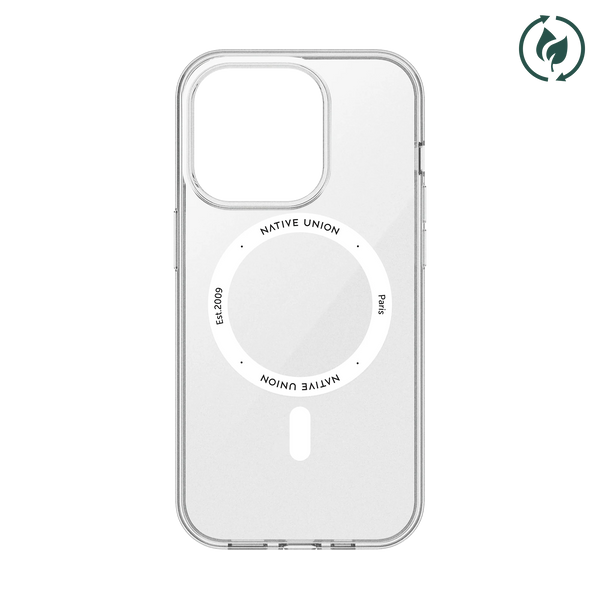 Чохол для iPhone 15 Pro Max Native Union (RE) Clear Case Clear (RECLE-TRA-NP23PM)