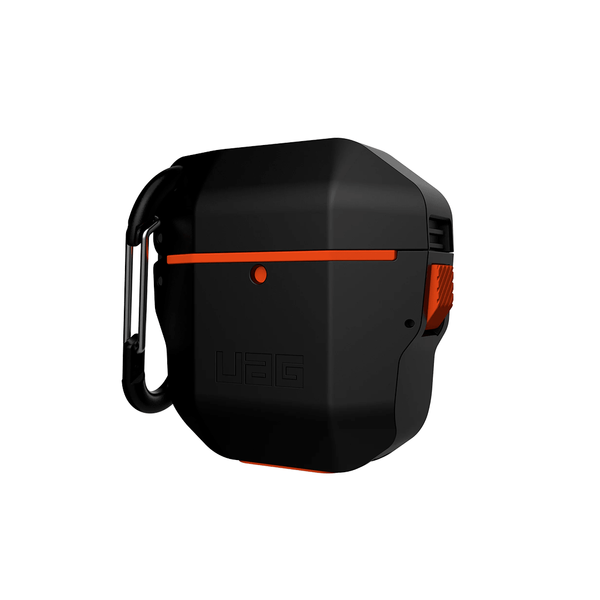 Чохол для AirPods UAG Silicone Hardcase ( Black/Orange ) 10185F114097