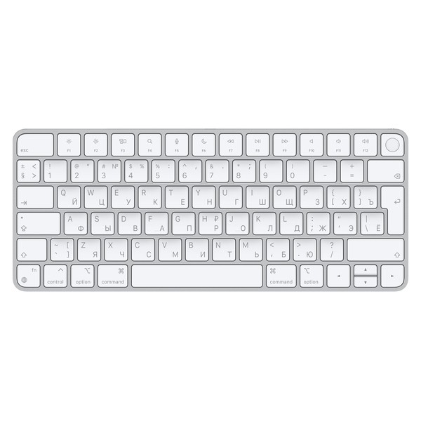 Клавіатура Apple Magic Keyboard with Touch ID for Mac models with Apple silicon Silver (007792)