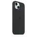 Чехол для iPhone 15 OEM+ Silicone Case wih MagSafe (Black)