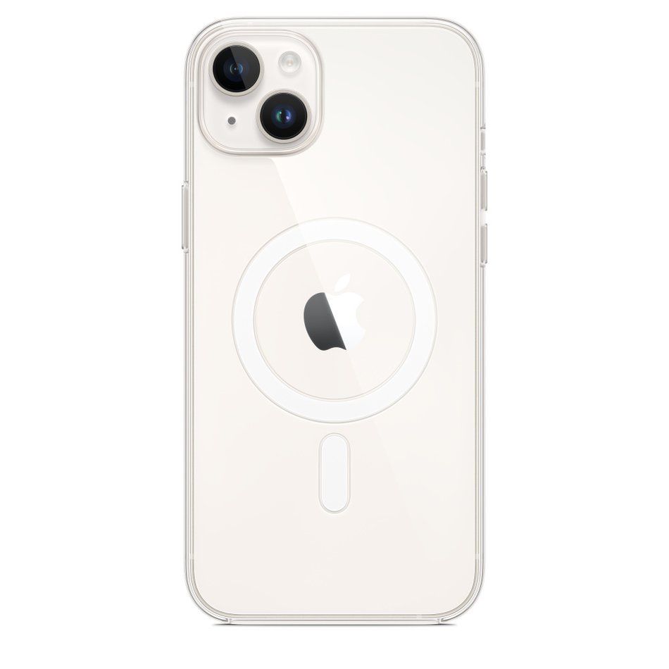 Чехол для iPhone 14 Plus Apple Clear Case with MagSafe (MPU43) UA