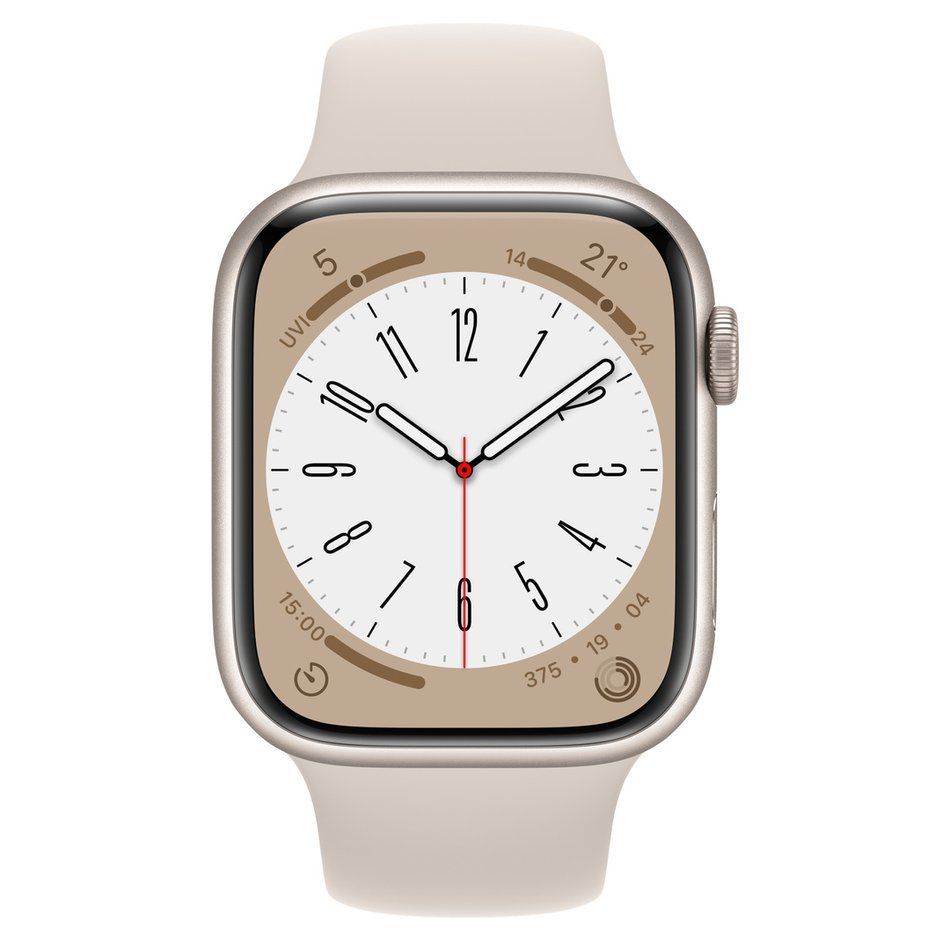 Б/У Apple Watch Series 8 GPS 45mm Starlight Aluminum Case with Starlight Sp. Band