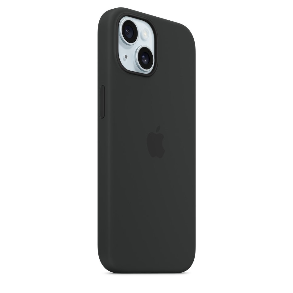 Чохол для iPhone 15 OEM+ Silicone Case wih MagSafe (Black)