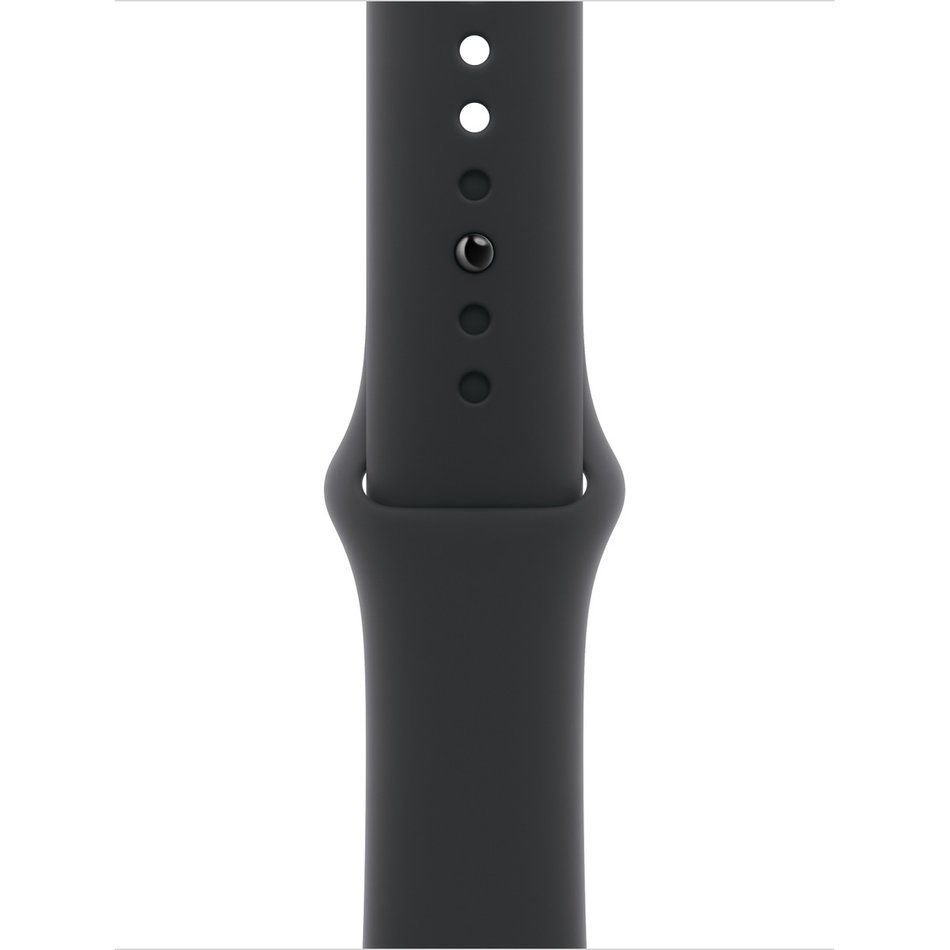 Apple Watch Series 10 GPS + Cellular 42mm Slate Titanium Case w. Black Sport Band - M/L (MWXH3)