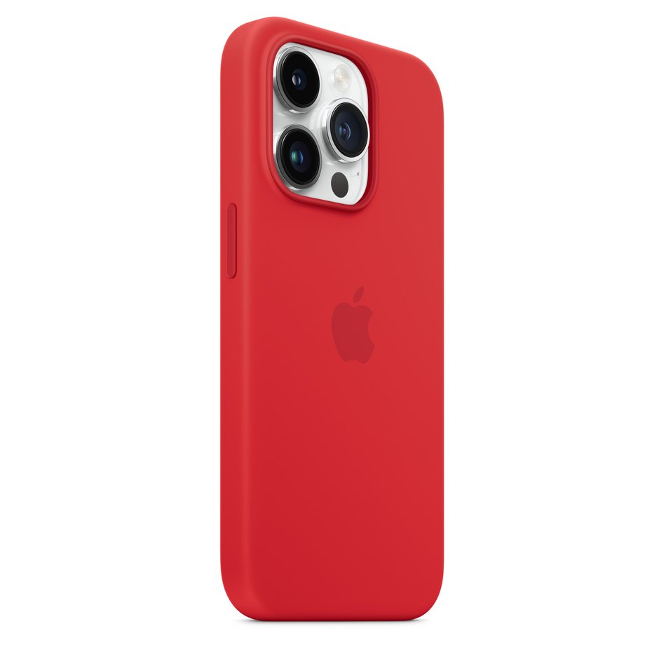 Чехол для iPhone 14 Pro OEM+ Silicone Case wih MagSafe (Red)