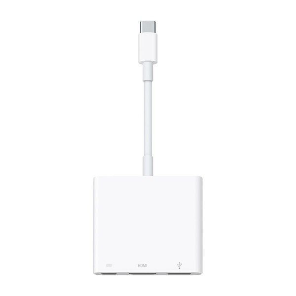 Адаптер Apple USB-C to digital AV Multiport Adapter (MUF82) White (009229)