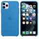 Чехол для iPhone 11 Pro Max OEM Silicone Case ( Surf Blue )