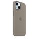 Чехол для iPhone 15 OEM+ Silicone Case wih MagSafe (Clay)