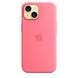 Чохол для iPhone 15 Apple Silicone Case with MagSafe - Pink (MWN93)