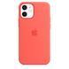 Чохол для iPhone 12 Mini Apple Silicone Case with Magsafe (Pink Citrus) (MHKP3) UA