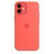 Чохол для iPhone 12 Mini Apple Silicone Case with Magsafe (Pink Citrus) (MHKP3) UA