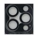 Защитное стекло для камеры iPhone 15 Pro/15 Pro Max Monblan Metal Ring Series (Black Titanium)