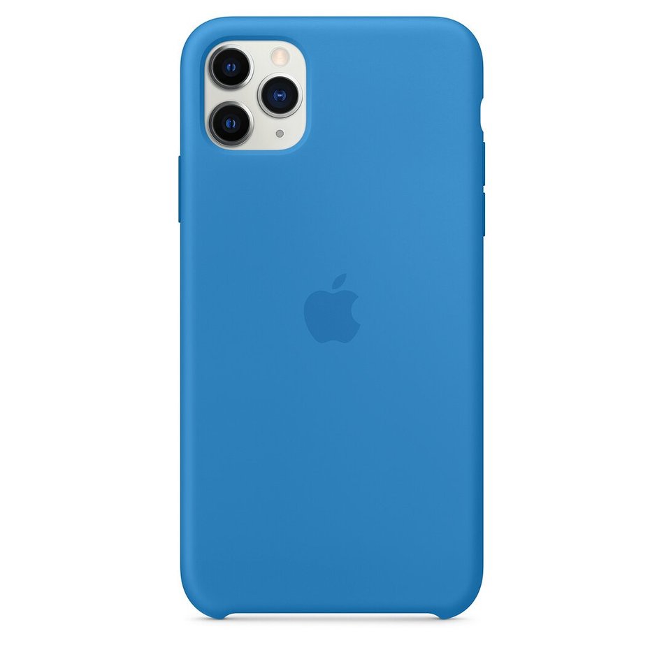 Чохол для iPhone 11 Pro Max OEM Silicone Case ( Surf Blue )