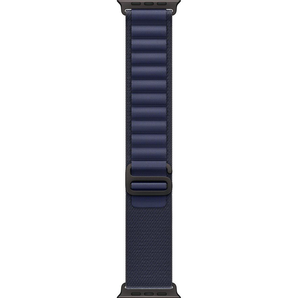 Apple Watch Ultra 2 GPS + Cellular 49mm Black Titanium Case with Navy Alpine Loop - Large (MYPY3)