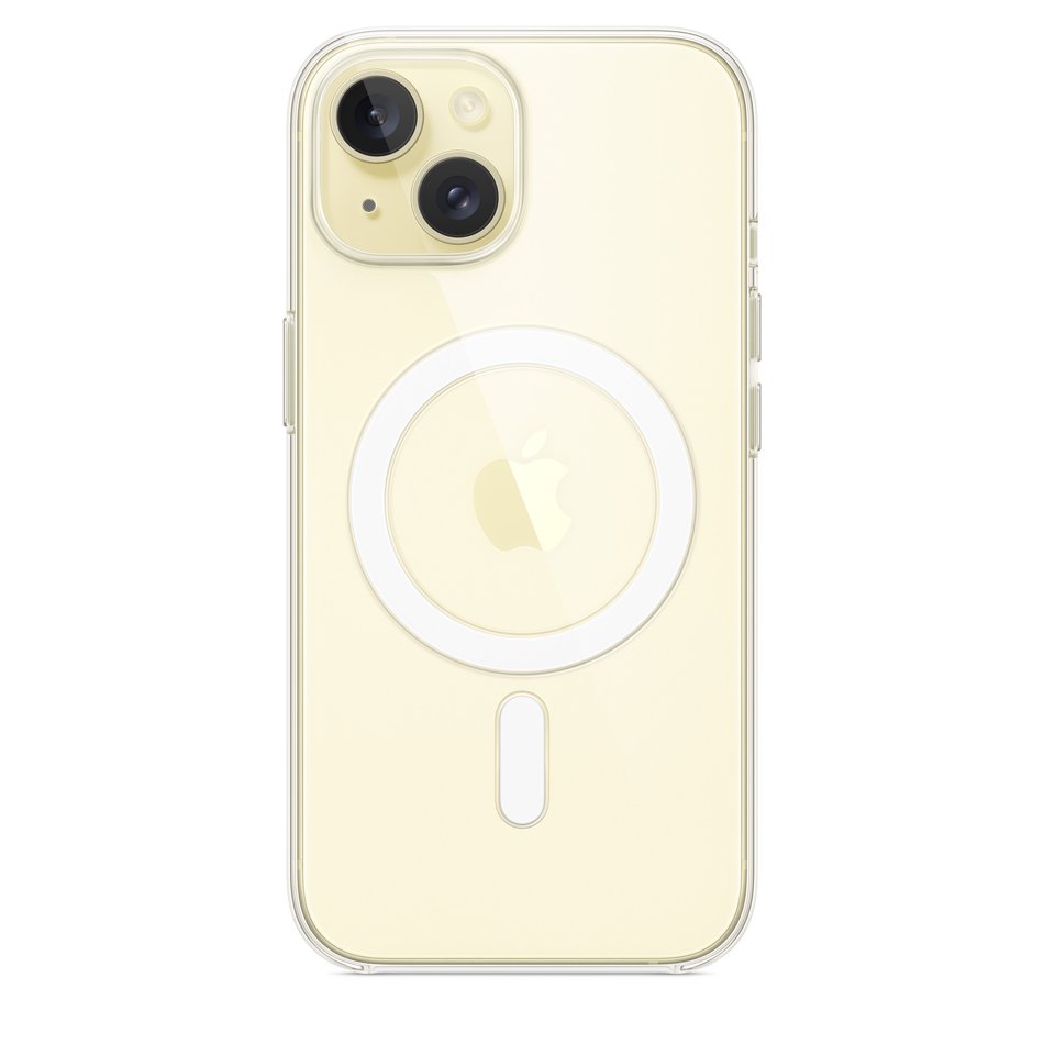 Чохол для iPhone 15 Apple Clear Case with MagSafe (MT203) UA