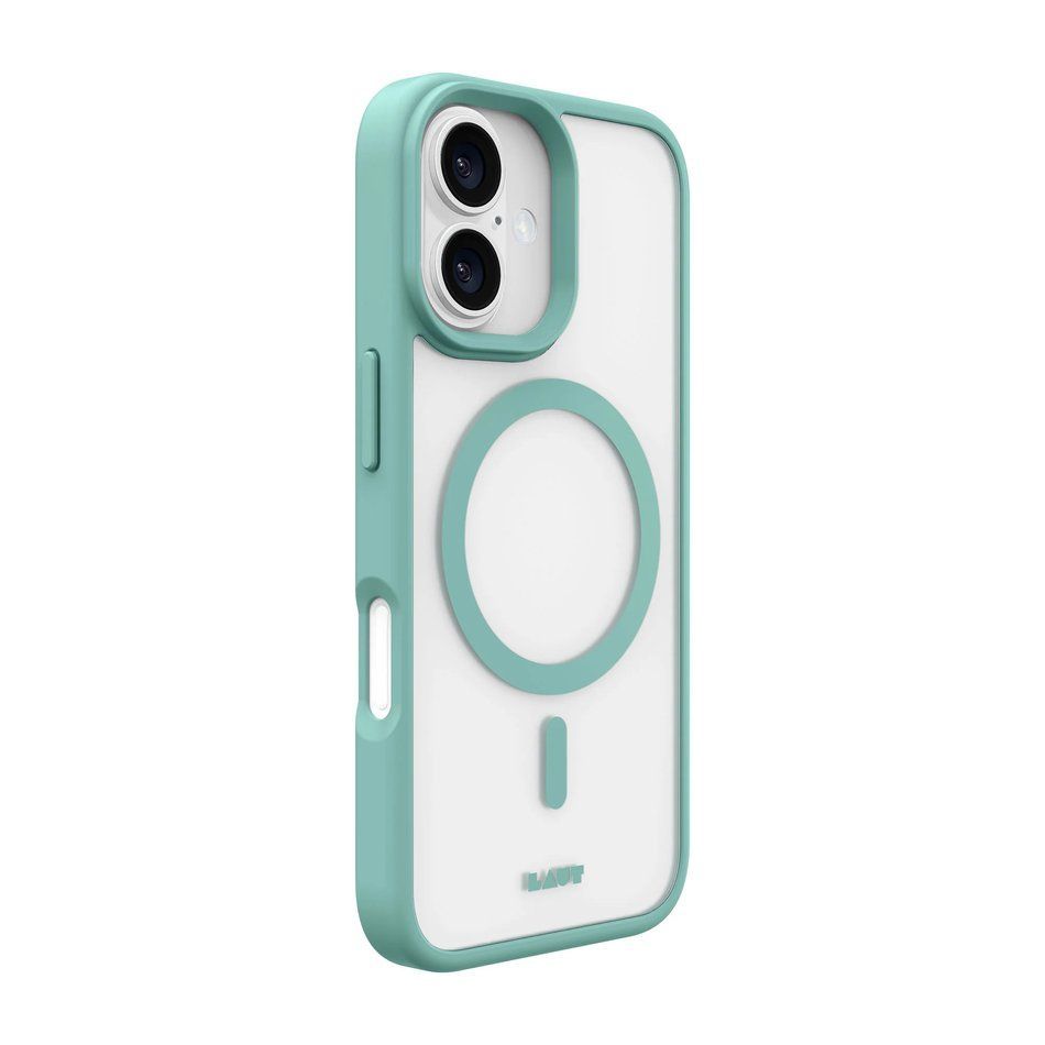Чехол для iPhone 16 Plus LAUT HUEX PROTECT case with MagSafe (Silt Green) (L_IP24C_HPT_GN)