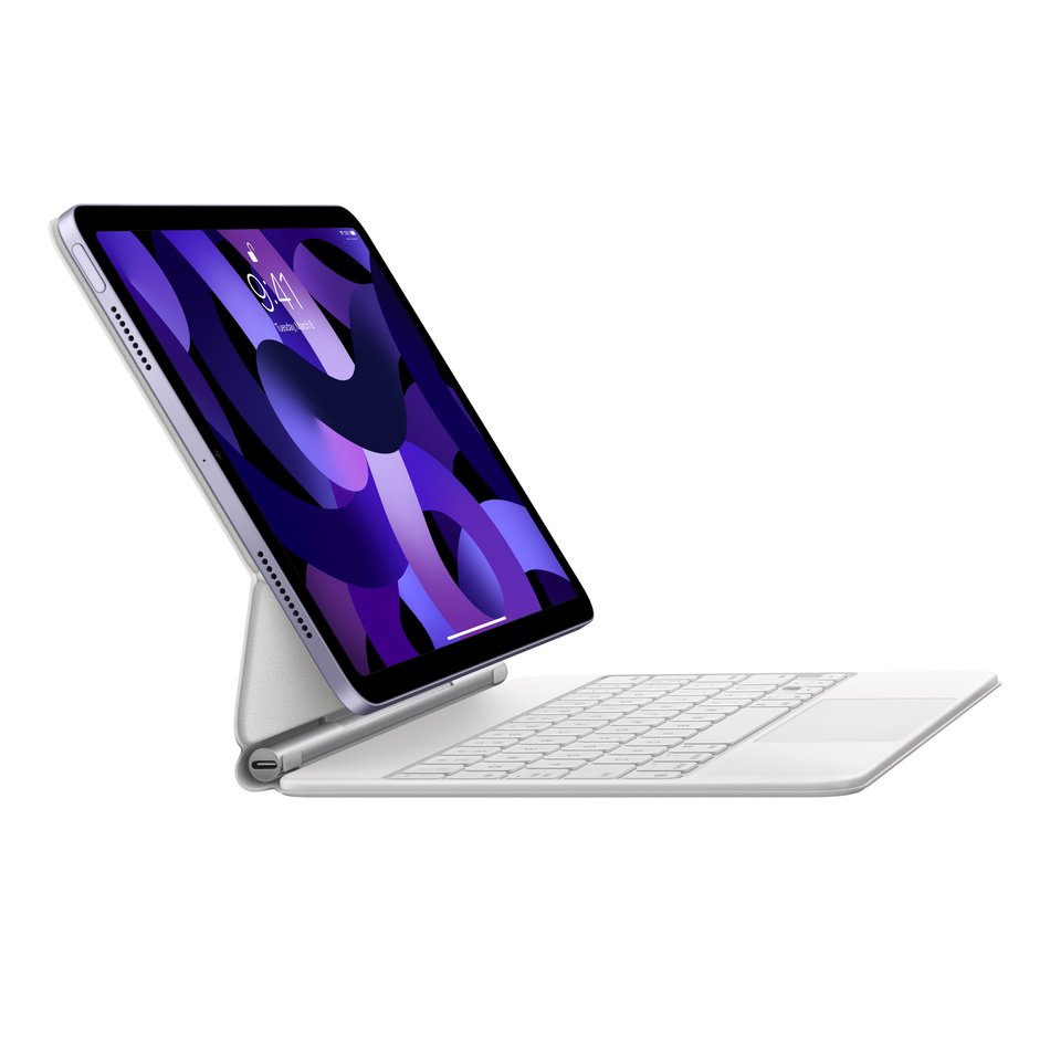 Чехол-клавиатура Apple Magic Keyboard для iPad Air 10,9" (2020)/iPad Pro 11" (2018-2022) White (MJQJ3)