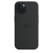 Чохол для iPhone 15 Apple Silicone Case with MagSafe - Black (MT0J3)
