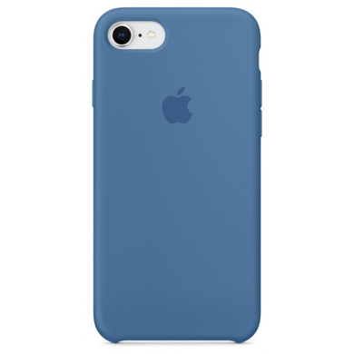 Чохол iPhone 7 / 8 Silicone Case OEM ( Denim Blue )