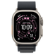 Apple Watch Ultra 3 GPS + Cellular 49mm Natural Tit. Case w. Black Alpine Loop - Large (MFTG4)