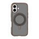 Чохол для iPhone 16 Plus LAUT CRYSTAL MATTER case with MagSafe (Earth Brown) (L_IP24C_CM_BR)