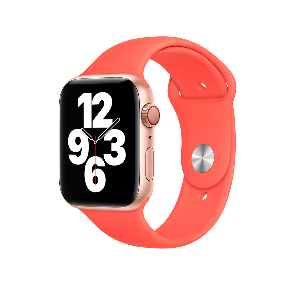Ремешок для Apple Watch 44mm Pink Citrus Sport Band - Regular (MYAW2ZM/A)