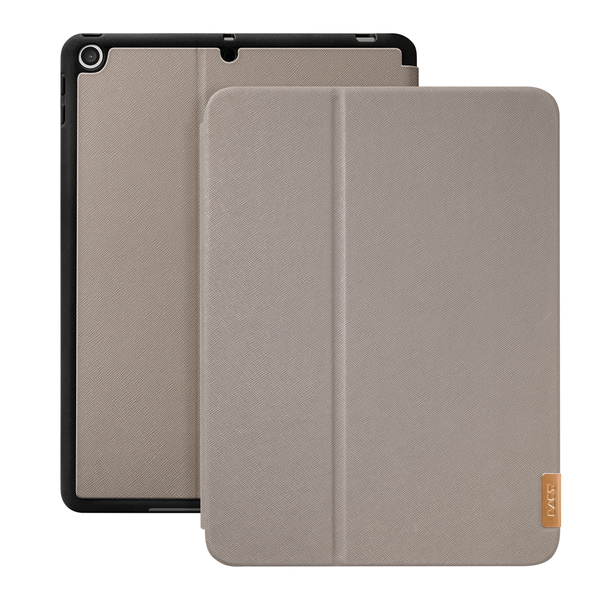 Чохол для iPad 10.2" (2019/2020) LAUT PRESTIGE Folio з коміркою для Pencil (Сірий) L_IPD192_PR_T