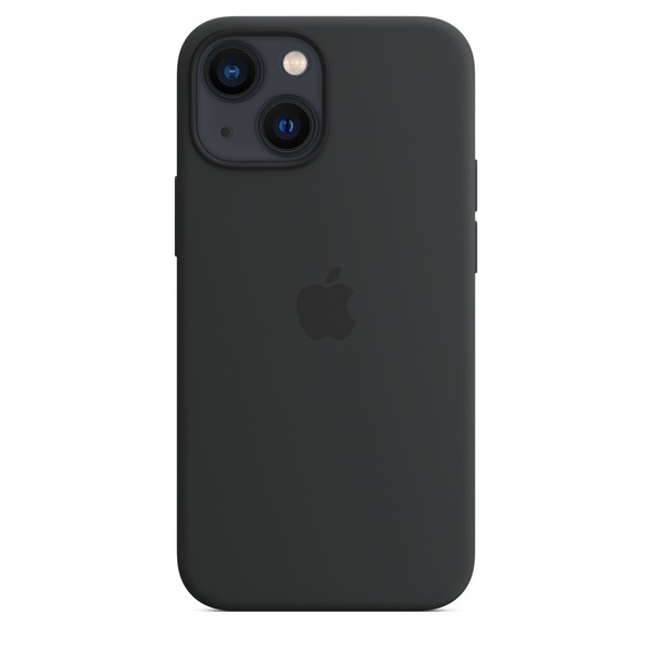 Чехол для iPhone 13 mini Apple Silicone Case with Magsafe (Midnight) MM223 UA