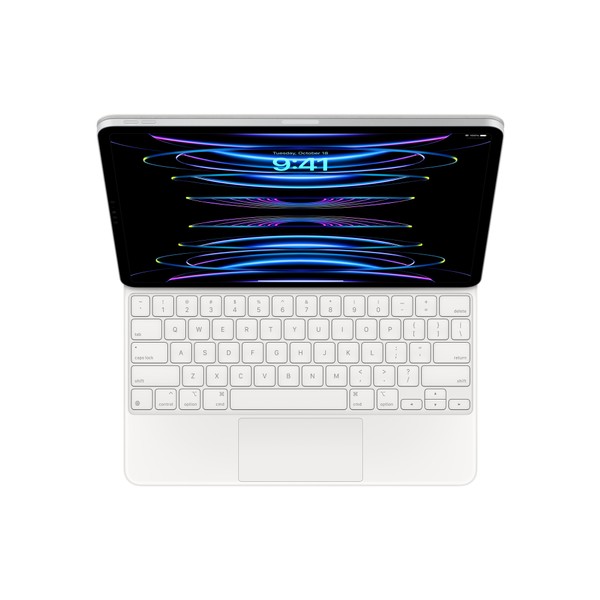 Чохол-клавіатура Apple Magic Keyboard для iPad Pro 12.9" (2018-2022) White (MJQL3)