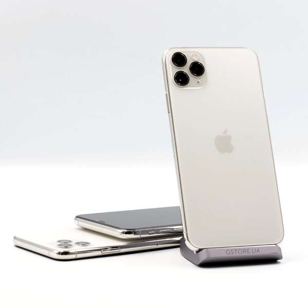 Б/У Apple iPhone 11 Pro Max Dual Sim 256Gb Silver (MWF22)