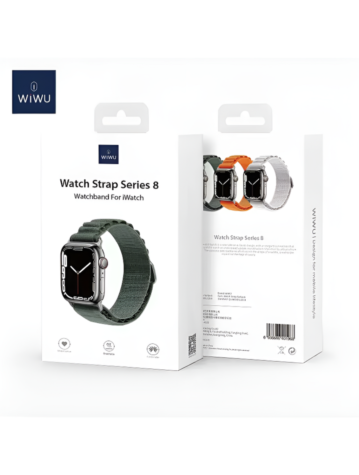 Ремінець для Apple Watch 40/41 mm WiWU Watch Band Green