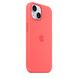 Чохол для iPhone 15 OEM+ Silicone Case wih MagSafe (Guava)