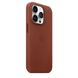 Чехол для iPhone 14 Pro Apple Leather Case with MagSafe - Umber (MPPK3) UA