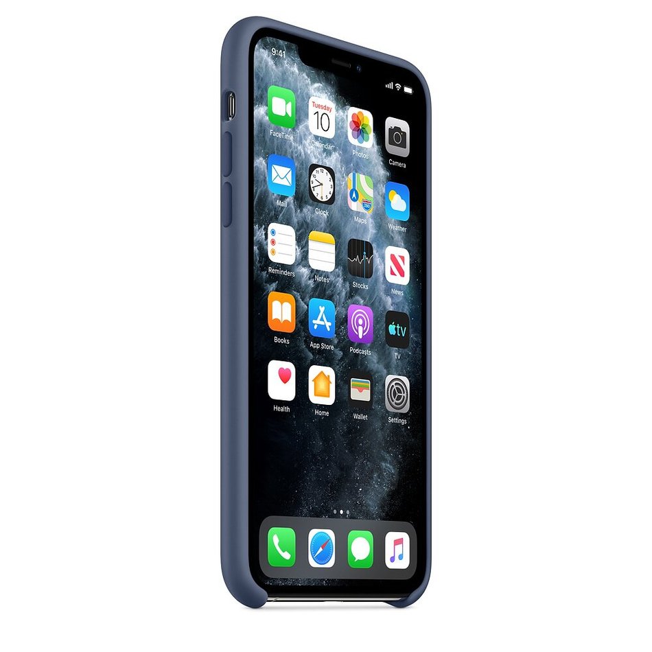 Чохол для iPhone 11 Pro Max OEM Silicone Case ( Alaskan Blue )