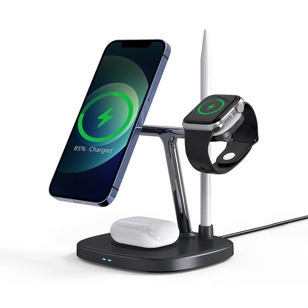 БЗП Wiwu 4 in 1 Wireless Charger (M8) Black